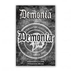 Demonia Cult Demonia Logo Enamel Pin