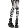 Demonia Vegan Friendly Striped Pantyhose